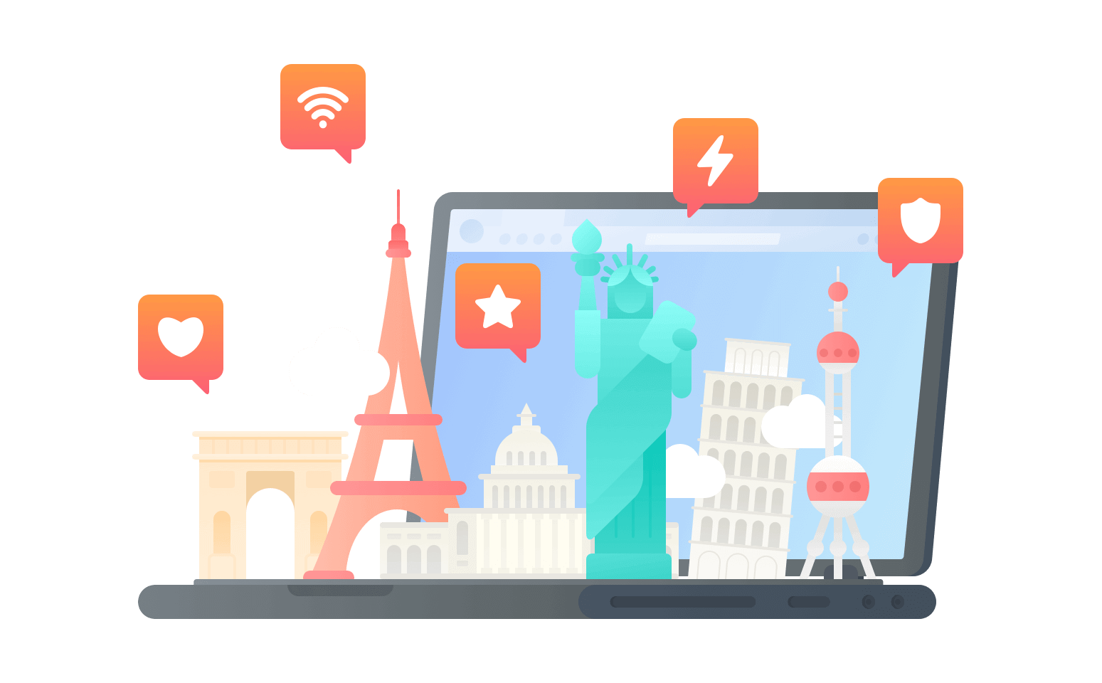 在瓜德罗普连接到中国的软件 - 翻回VPN